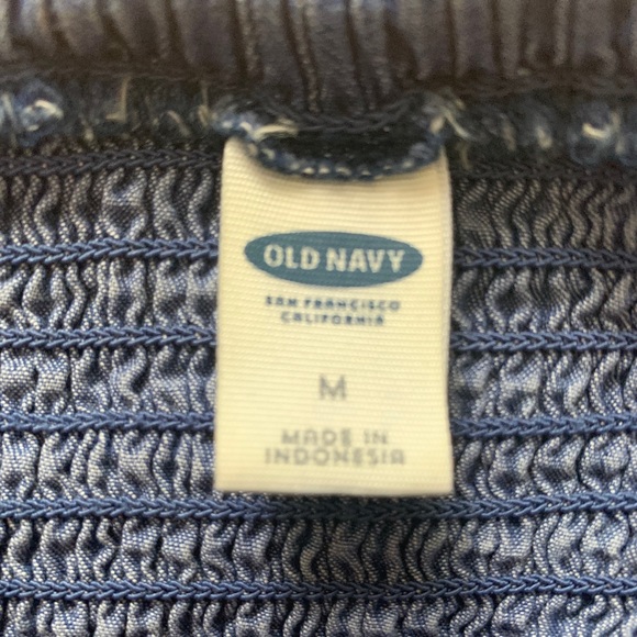 Old Navy Denim Fit-and-Flare Dress - Picture 3 of 3